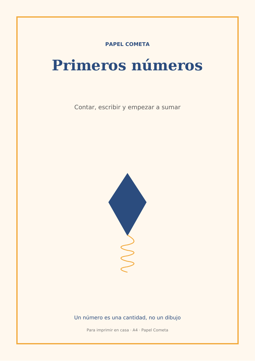 Portada de Primeros números